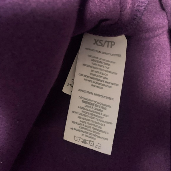 WEAR By Erin Andrews NBA Phoenix Suns 1/4 Zip Hoodie Jacket Oversizd W Size XS - Picture 8 of 8